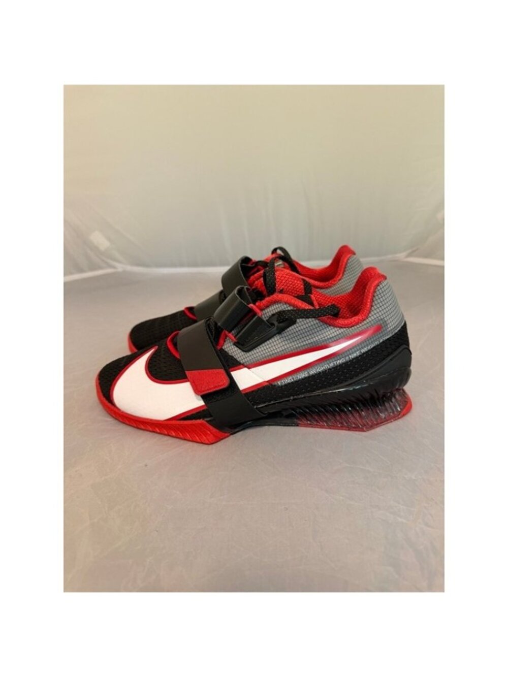 Nike Romaleos 4 weightlifting shoes women’s size 8.5/men 7 black redCD3463 003